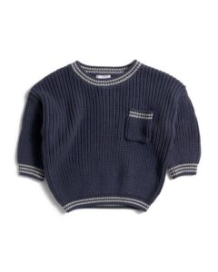 Infant Boys Chunky Tennis Sweater