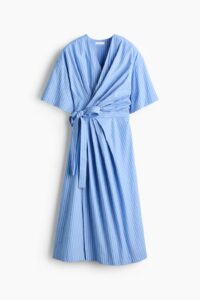 Wrap Midi Dress