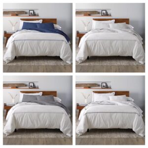 Percale Satin Stitched 3-pc. Duvet Cover Set, Twin/twin Xl