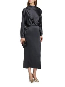 Phoebe Silk-blend Midi-dress