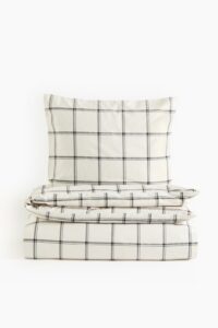Cotton Sateen Twin Duvet Cover Set