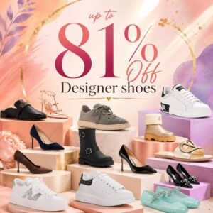 Up to 81% off Designer Shoes!!