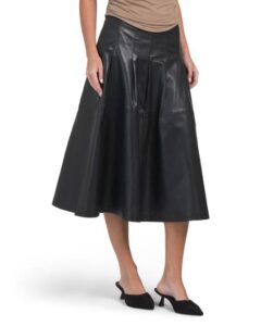 Leather Molly Skirt