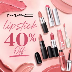 40% off Mac Cosmetics!!