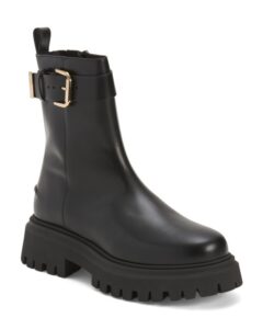 Made in Portugal Leather Flo Booties