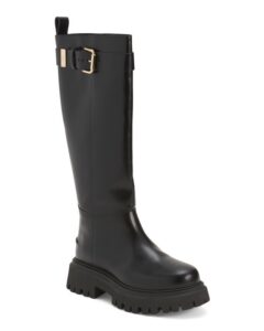 Made in Portugal Leather Flo High Boots