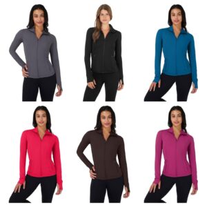 90 Degree by Reflex Full Zip Running Track Jacket