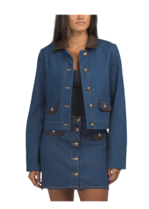 Collared Stitched Jacket