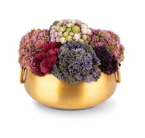 Solene Gold Sedum Arrangement