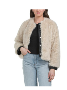 Emerise Plush Coat