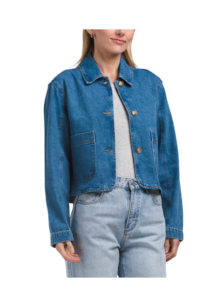 Cropped Denim Jacket