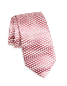 Geometric Silk Tie