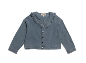 Girls Denim Cardigan