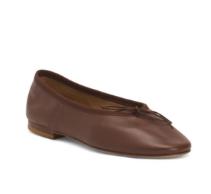 Leather Dream Ballerina Flats