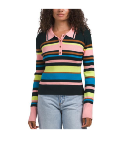 Striped Long Sleeve Top