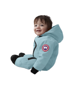 Infant Lamb Insulated Down Snowsuit