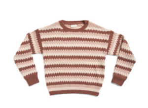 Girls Alpaca and Wool Blend Aspen Sweater Size 6-9