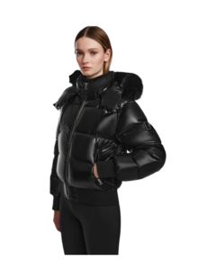 Maude Women's Quilted Shiny Down Puffer