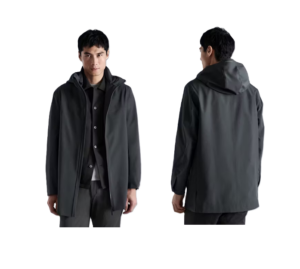 Water-repellent Parka with Pockets