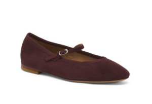 Suede Dance Mary Janes