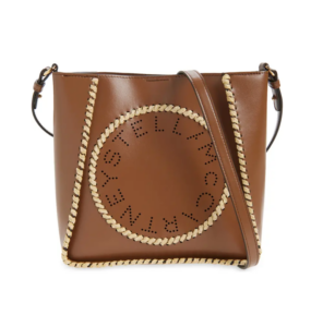 Raffia Trim Crossbody Bag