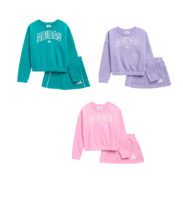 Kids' Logo Fleece Sweatshirt & Skort Set Size 4-6