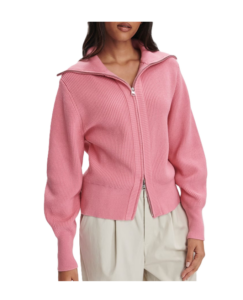 Enrico Zip Knit Jacket