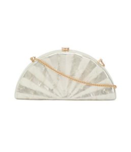 Sila Resin Scallop Clutch