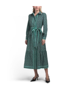 Button Down Maxi Dressp