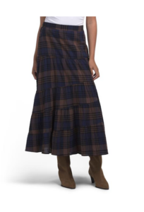 Tiered Maxi Skirt