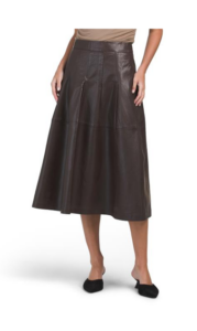 Leather Molly Skirt