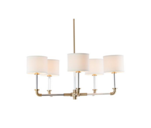 32.25in Hightower 5 Light Chandelier