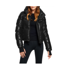 Freestyle Cropped Down Puffer Jacket