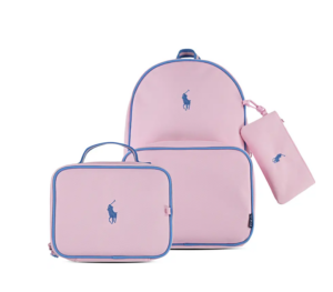 Kids' Polo Combo Backpack, Lunch Box & Pencil Case 3-piece Set