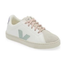 Kids' Small Esplar Leather Sneaker Size 6-7