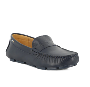 Boy's Leather Loafers, Kids Size 11-1