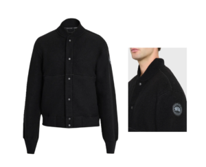 Men's Hudson Fleece Snap-front Bomber Jacket