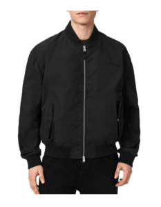 Sanders Cotton & Nylon Baseball Jacket