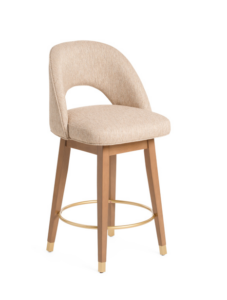 21.5x40 Mindy Swivel Upholstered Counter Stool