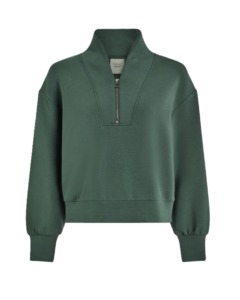 Davidson Partial-zip Sweatshirt
