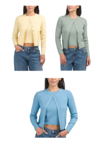 Merino Wool Ribbed Cardigan with Buttons