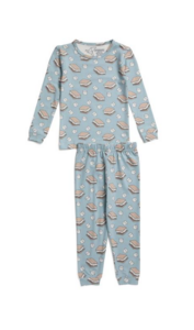 Infant and Toddlers 2pc Smores Long Sleeve Pajama Set 12m-5y