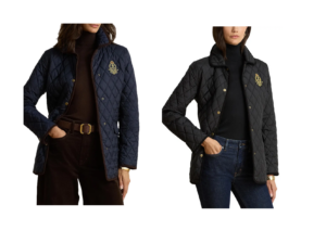 Butterpile Crest Quilted Jacket