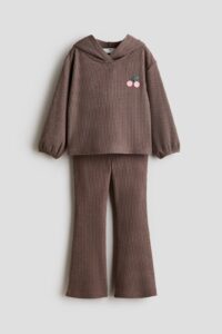 2-piece Rib-knit Set