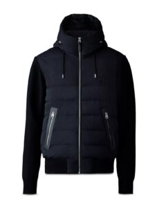 Andrew-z Mixed Media Light Down Jacket