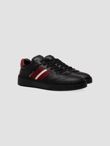 Rebby Striped Leather Low-top Sneakers