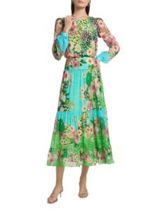 Isabel Printed Midi-dress