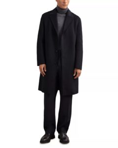 Wool Blend Overcoat