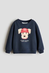 Printed Brushed-inside Sweatshirt
