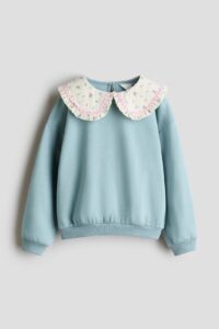 Sweatshirt with Collar